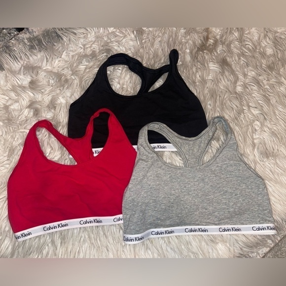 Tommy hilfiger 3 cotton bra tops - Picture 1 of 2